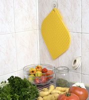 Honeycomb Potholder Yellow Macaron