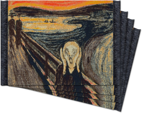 The Scream by Edvard Munch - 4-pc CoasterRug® Set