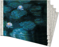 Water-Lilies by Claude Monet - 4-pc CoasterRug® Set
