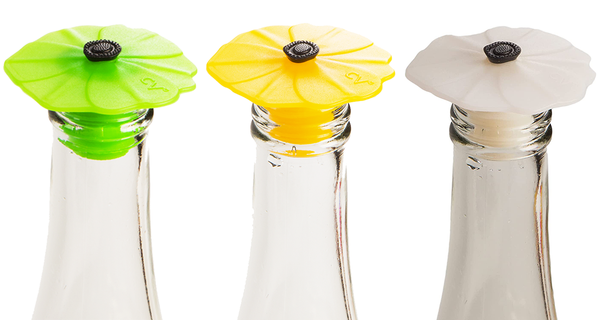 Poppy Bottle Stopper - Assorted Colors