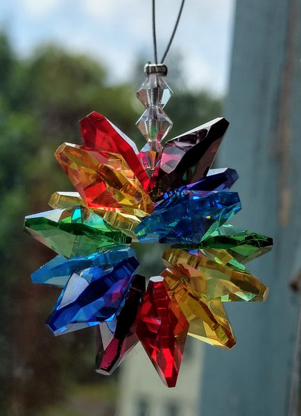 Crystal Cluster Rainbow Chakra
