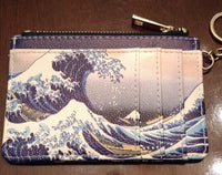 Keychain Wallet - The Great Wave