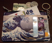 Keychain Wallet - Water Lily