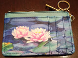 Keychain Wallet - Water Lily