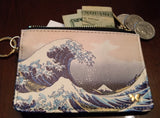 Keychain Wallet - The Great Wave