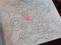 F*cking Awesome Coloring Book