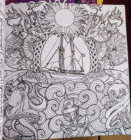 Fantastic Coloring - A Coloring Book of Amazing Places, Creatures, and Collections