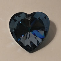 Faceted Heart 28mm USB