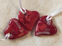 Happy Hearts Upcycled Glass Suncatchers