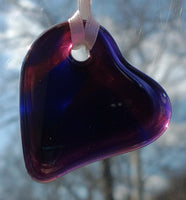 Happy Hearts Upcycled Glass Suncatchers