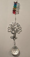 Tree of Life - Deluxe Chakra Beaded Pewter