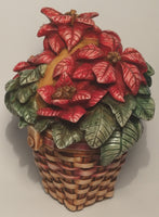Poinsettia Basket