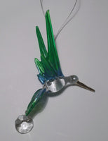 Hummingbird with Crystal available in asst colors
