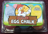Egg Sidewalk Chalk - 6pack