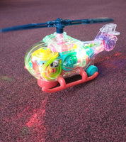 Light-Up Transparent Helicopter