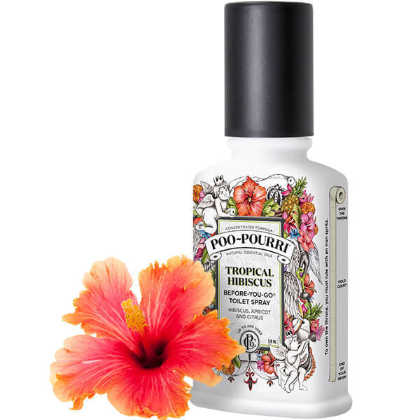 Poo Pourri - Tropical Hibiscus 2oz Bottle - Poo-Pourri - Jules Enchanting Gifts