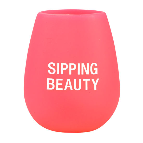 Sipping Beauty - Silicone Wine Glass