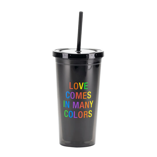 Love Comes in Many Colors Drink Tumbler