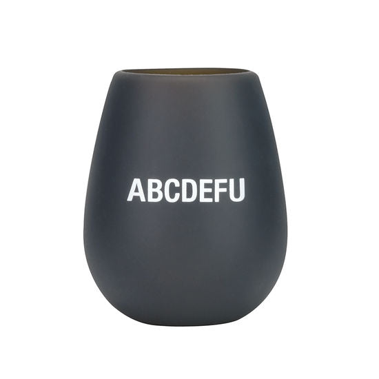 ABCDEFU - Silicone Wine Glass