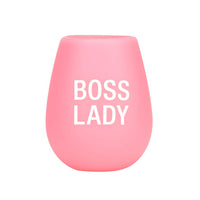 Boss Lady - Silicone Wine Glass