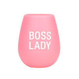 Boss Lady - Silicone Wine Glass