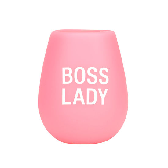 Boss Lady - Silicone Wine Glass
