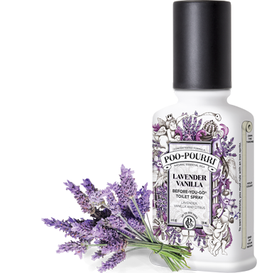 Poo Pourri - Lavender Vanilla 4oz Bottle - Poo-Pourri - Jules Enchanting Gifts