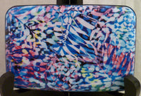 Wallet - Floral Blue/Purple