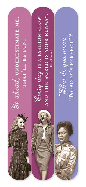 Underestimate Me 3Pk Emery Board Set