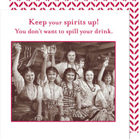 Keep Your Spirits Up - Beverage Napkins