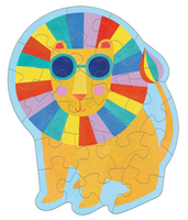 Rainbow Lion Shaped Mini Puzzle
