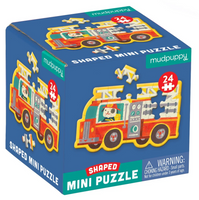 Firetruck Shaped Mini Puzzle