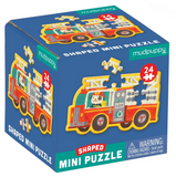 Firetruck Shaped Mini Puzzle