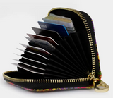RFID Zipper Wallet - Fantasticats - Laurel Burch