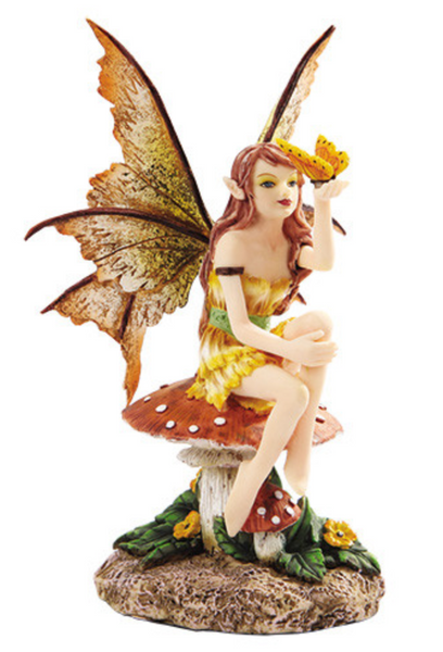 Golden Butterfly Faery