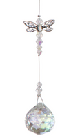 Dragonfly with 20mm Aurora Borealis Crystal Ball