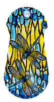 Louis C. Tiffany Dragonfly Suction Cup Vase