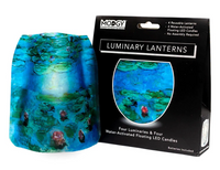 Monet Water Lilies Luminaries