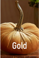 Velvet Pumpkins