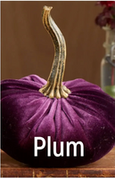 Velvet Pumpkins