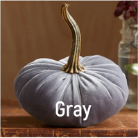 Velvet Pumpkins