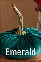Velvet Pumpkins