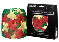 OnPoint Poinsettia Luminaries