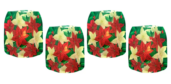 OnPoint Poinsettia Luminaries