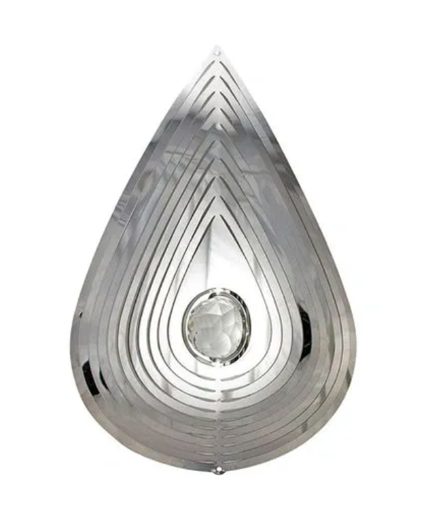 WINNER プリザードウォールLT Teardrop Crystal Mirror Wind Spinner with Crystal – Jules