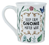 Gnome Meditationg Sculpted Mug