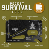 Survival Tool Multi-Tool - Great Gift!