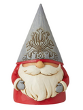 Jim Shore Nordic Noel - Grey Hat Gnome