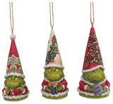 Jim Shore Grinch Gnome Ornaments