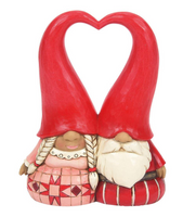 Jim Shore Gnome Is Where The Heart Is - Love Gnome Couple